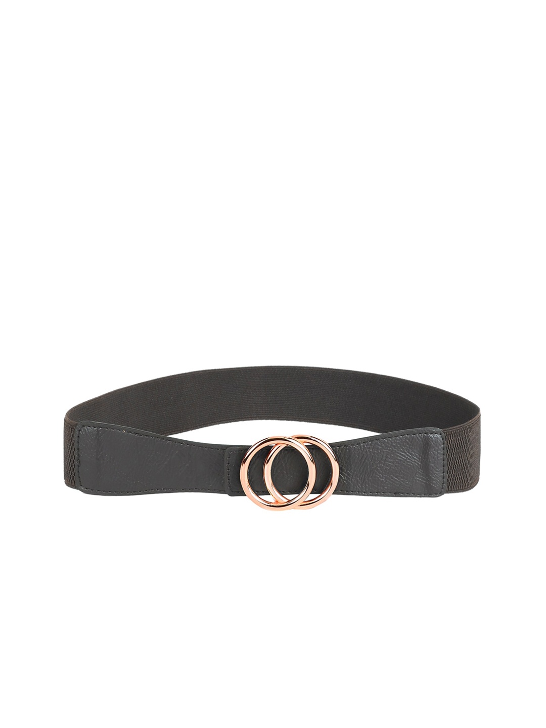 

CRUSSET Women Black Textured Belt