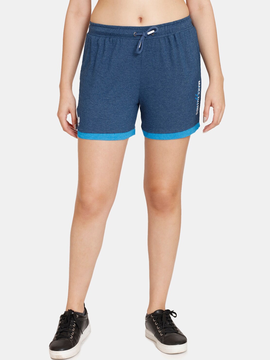 

Rosaline by Zivame Women Sports Shorts, Blue