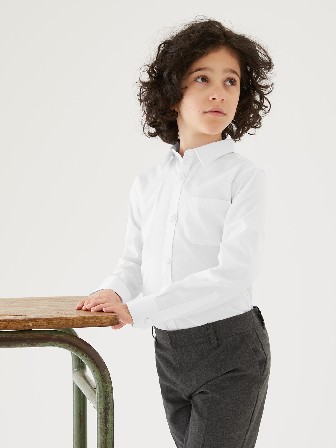 

Marks & Spencer Boys White Formal Shirt