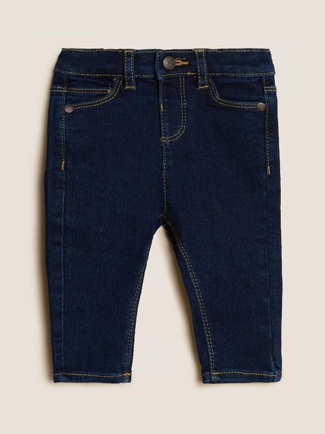 

Marks & Spencer Girls Blue High-Rise Jeans