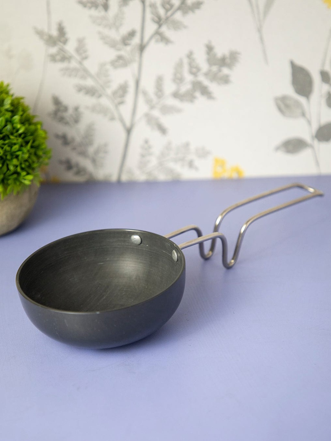 

MARKET99 Black Hard Anodized Stainless Steel Tadka Pan