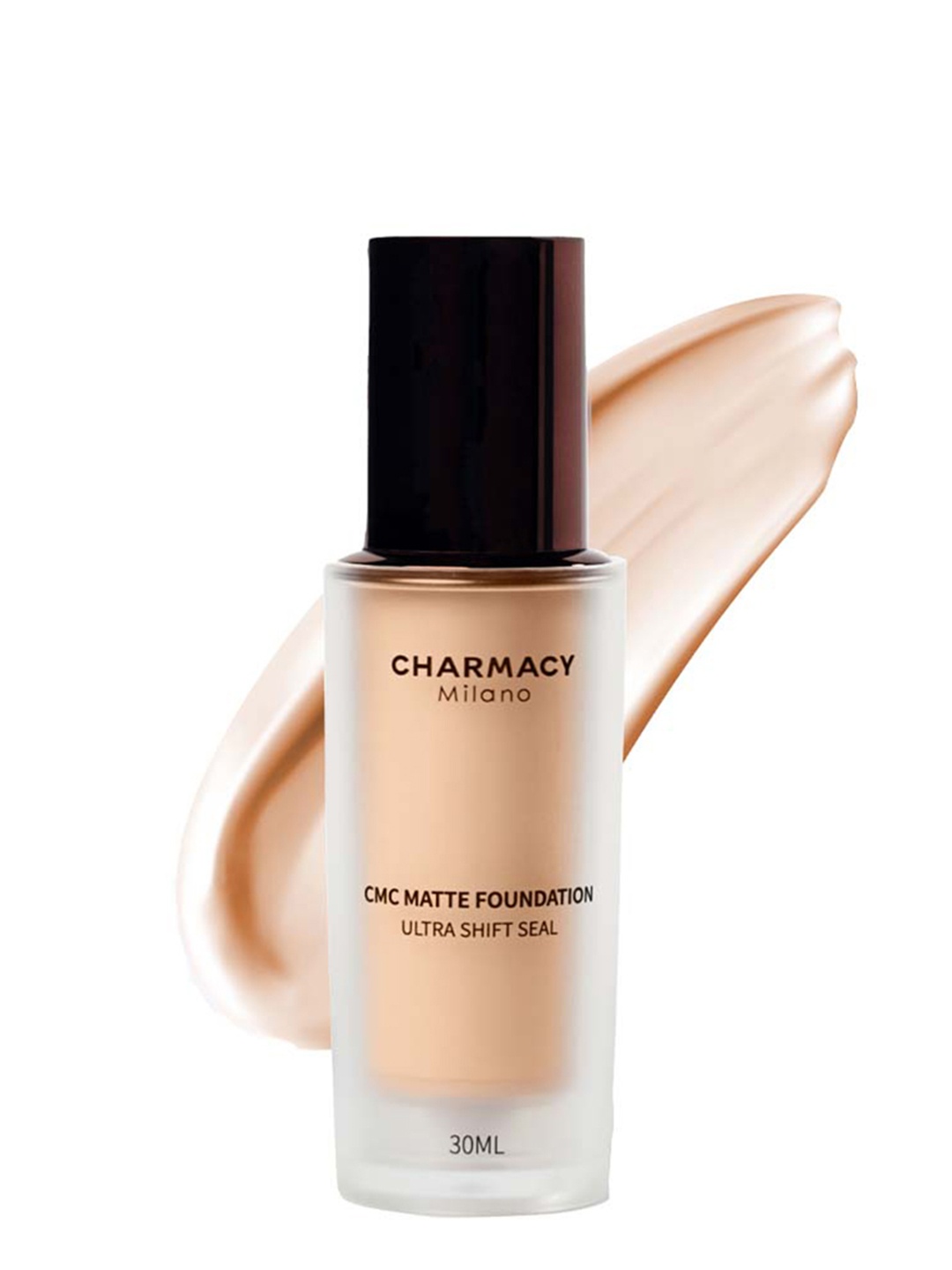 

Charmacy Milano Ultra Shift Seal 24Hour Wear CMC Matte Foundation 30 ml - Shade 01, Beige