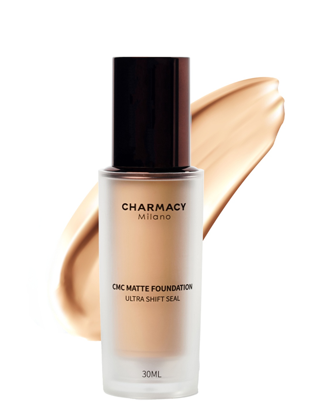 

Charmacy Milano Ultra Shift Seal 24Hour Wear CMC Matte Foundation 30 ml - Shade 02, Beige