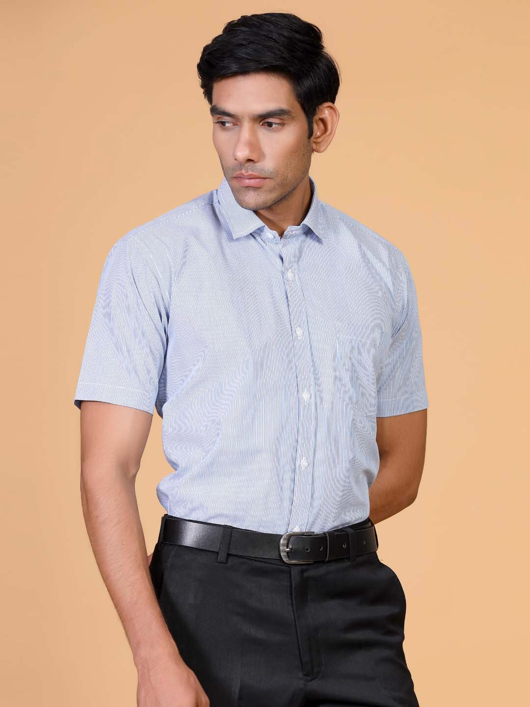 

Tistabene Men Blue Comfort Formal Shirt