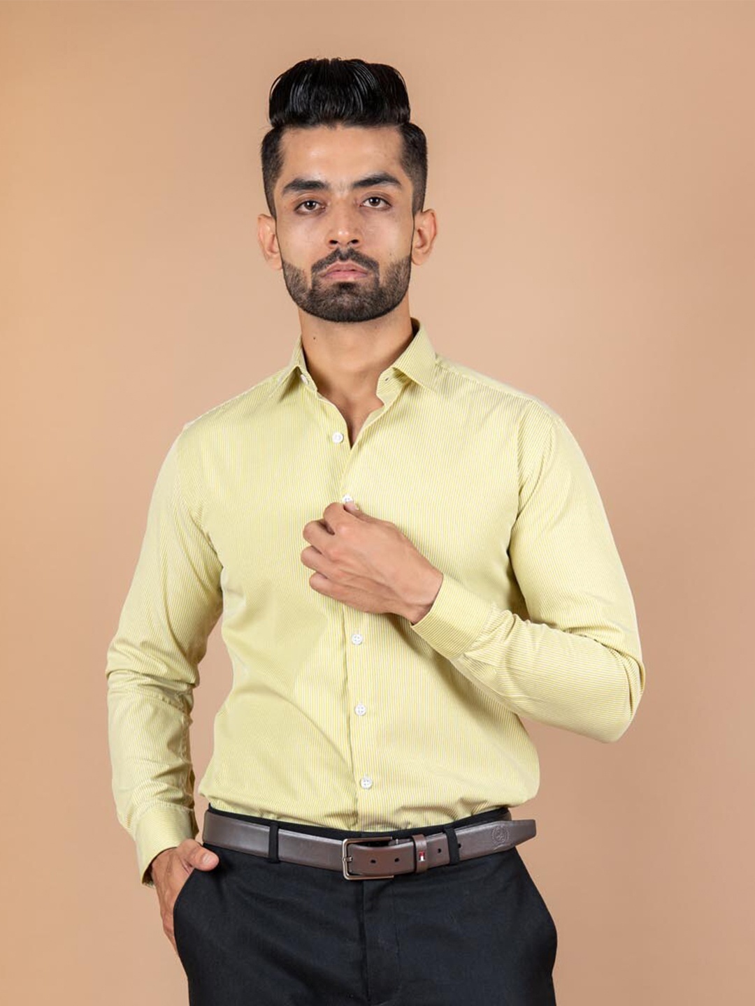 

Tistabene Men Green Comfort Casual Shirt