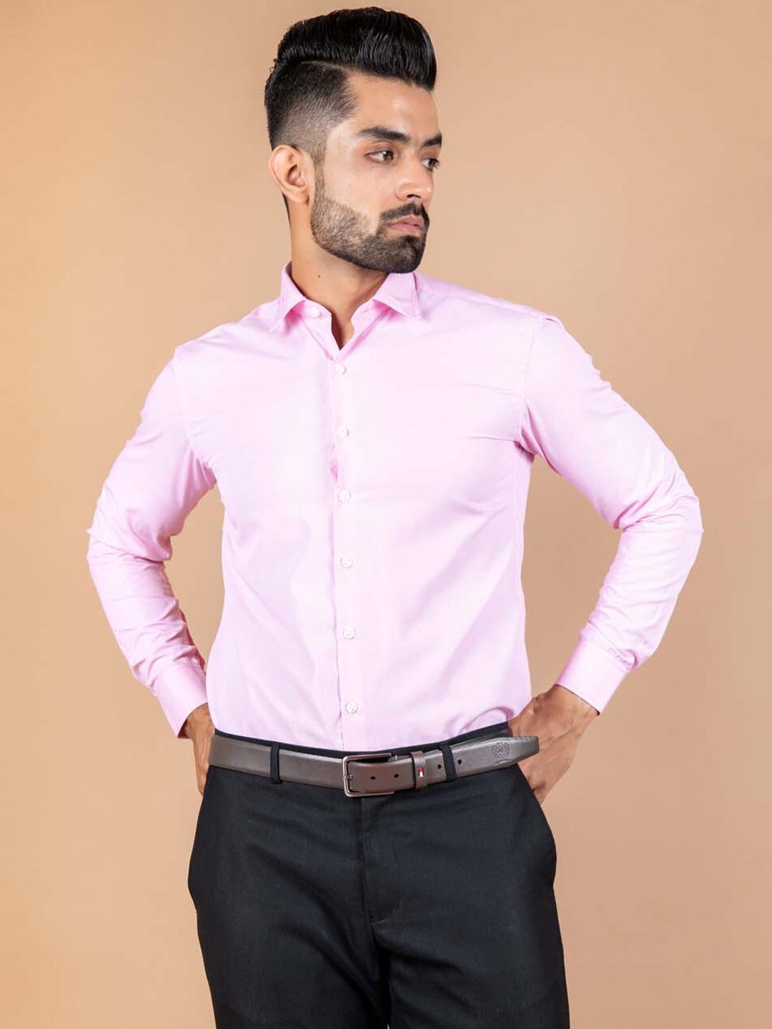 

Tistabene Men Pink Comfort Formal Shirt