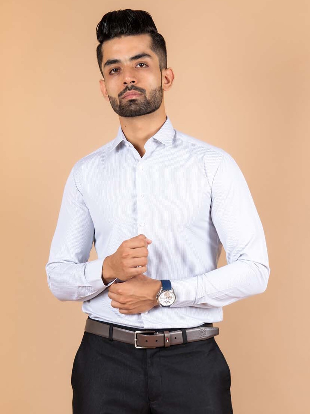 

Tistabene Men Blue Comfort Formal Shirt