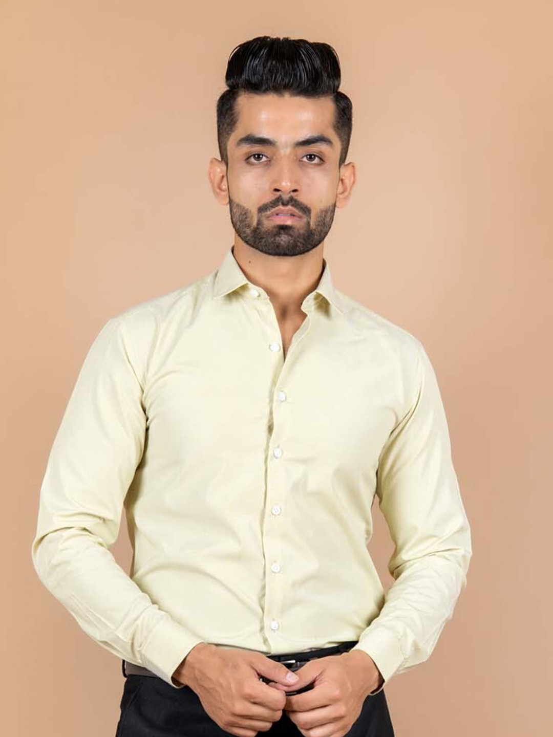 

Tistabene Men Green Comfort Formal Shirt
