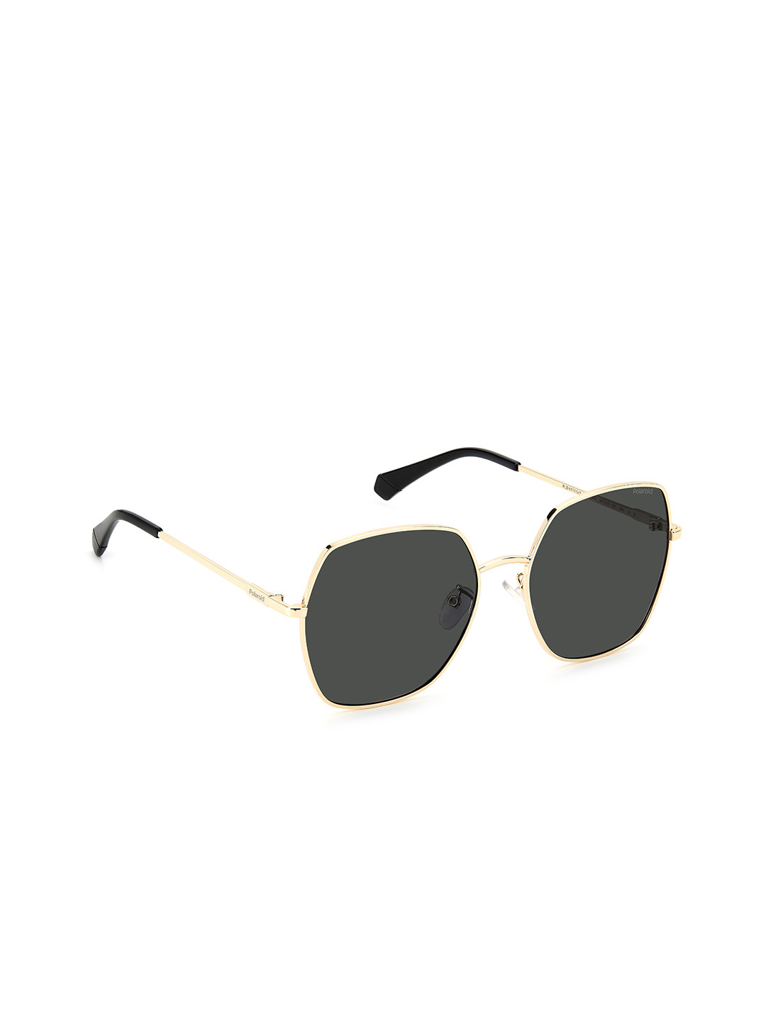 

Polaroid Women Oversized Sunglasses & Polarised & UV Protected Lens PLD 6178/G/S RHLM9 58, Gold