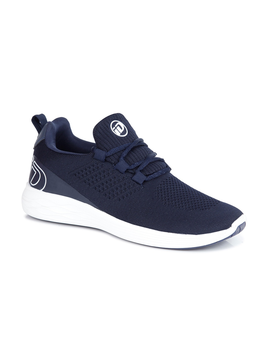 

ID Men Navy Lightweight Mesh Running Shoes, Navy blue