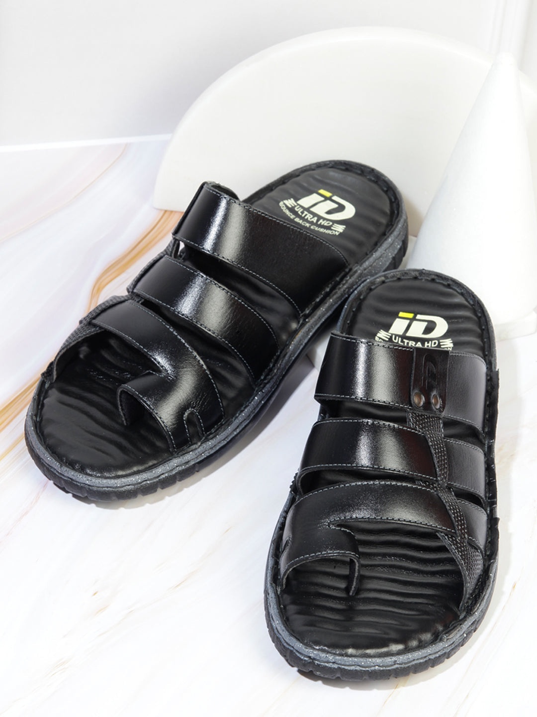 

ID Men Black Comfort Thong Sandals
