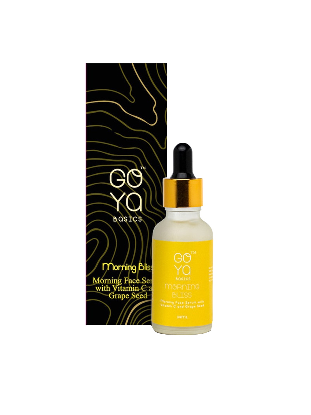 

GOYA BASICS Morning Bliss Face Serum with Vitamin C & Grapeseed - 30 ml, Yellow