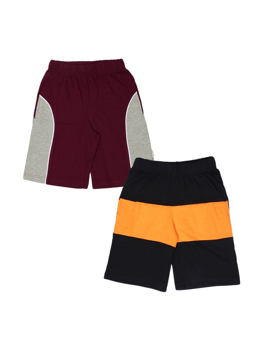 

GKIDZ Boys Pack of 2 Shorts, Maroon