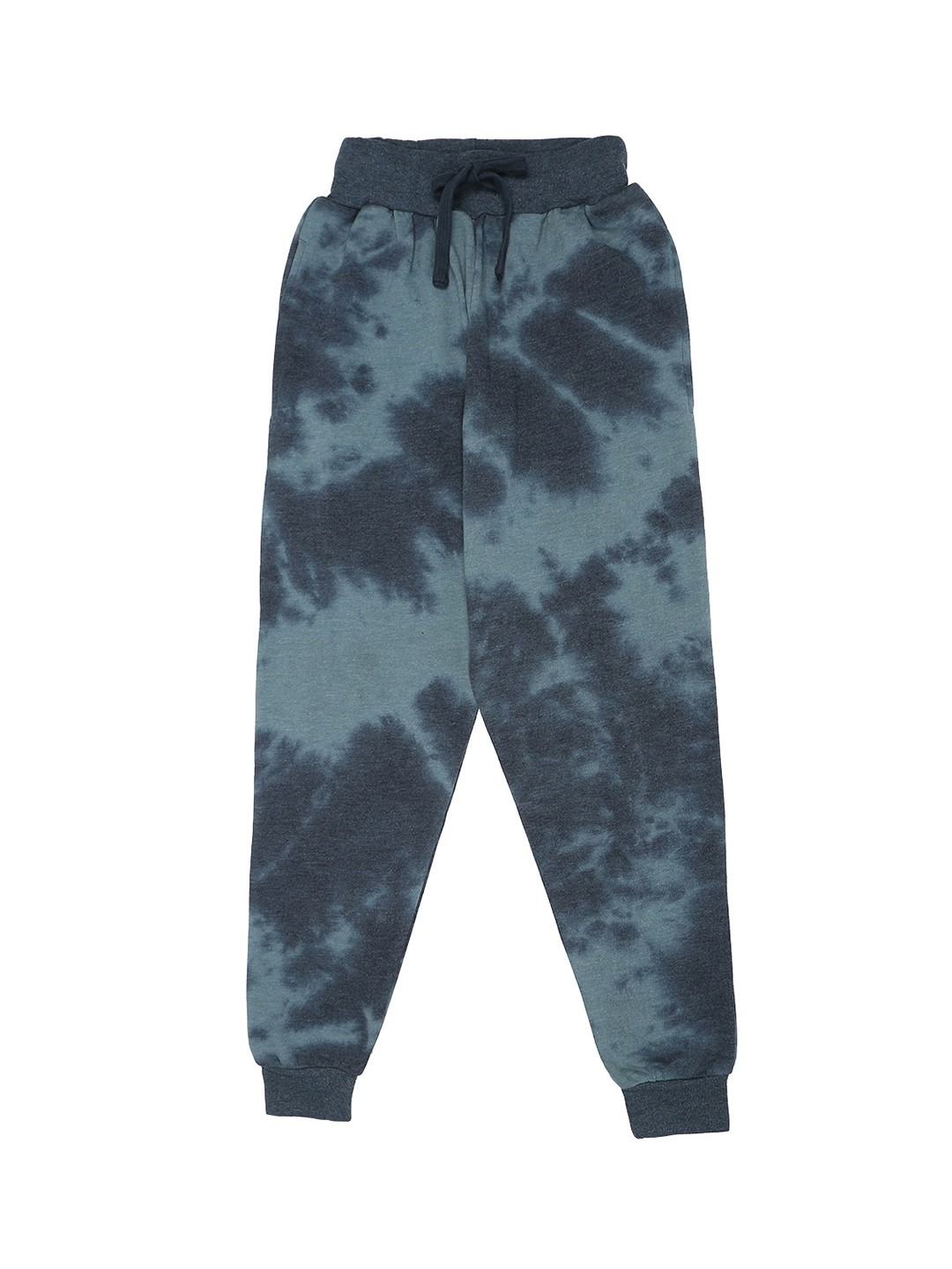 

RAINE AND JAINE Girls Blue Printed Cotton Joggers