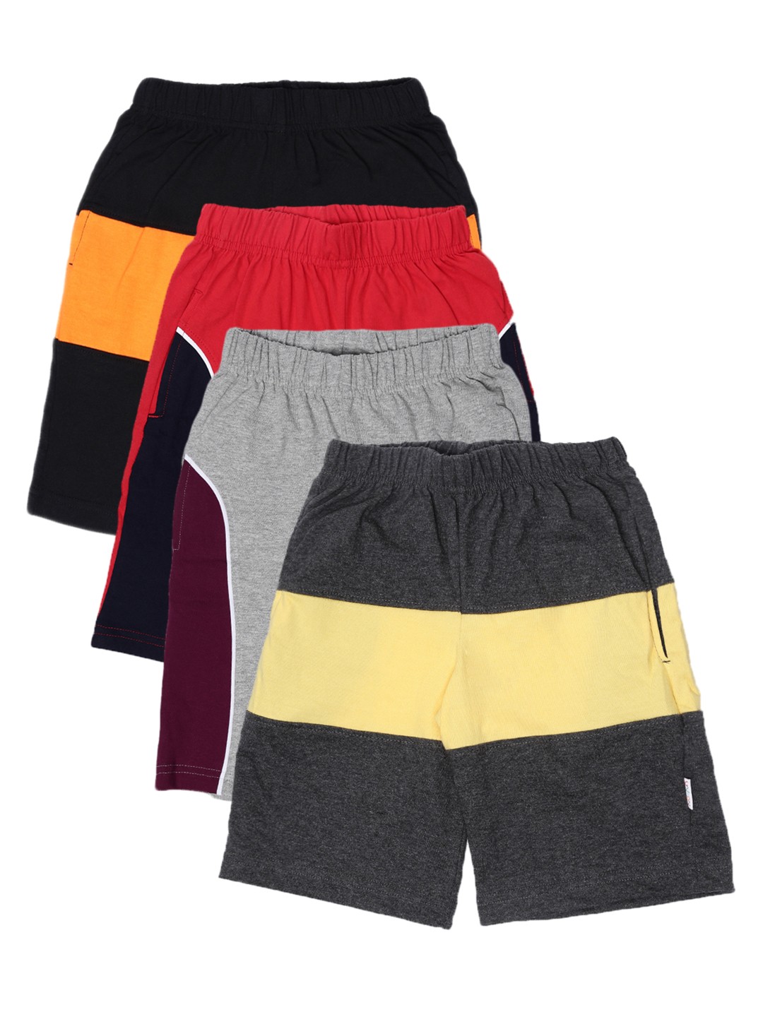 

GKIDZ Boys Pack of 4 Shorts, Multi