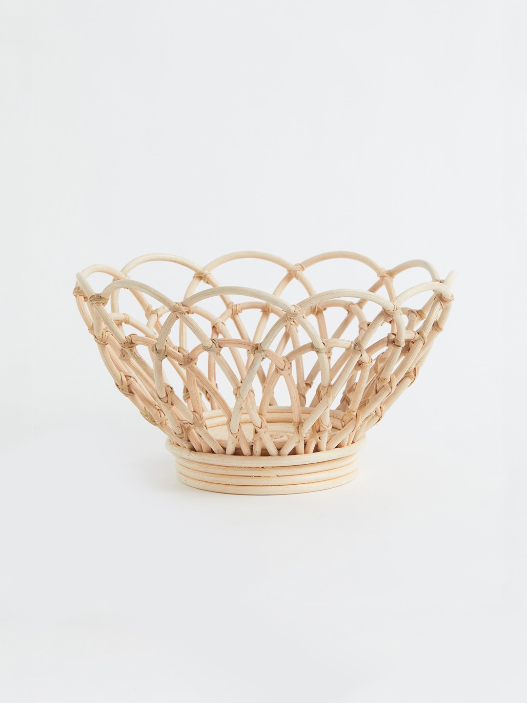 

H&M Beige Rattan Basket