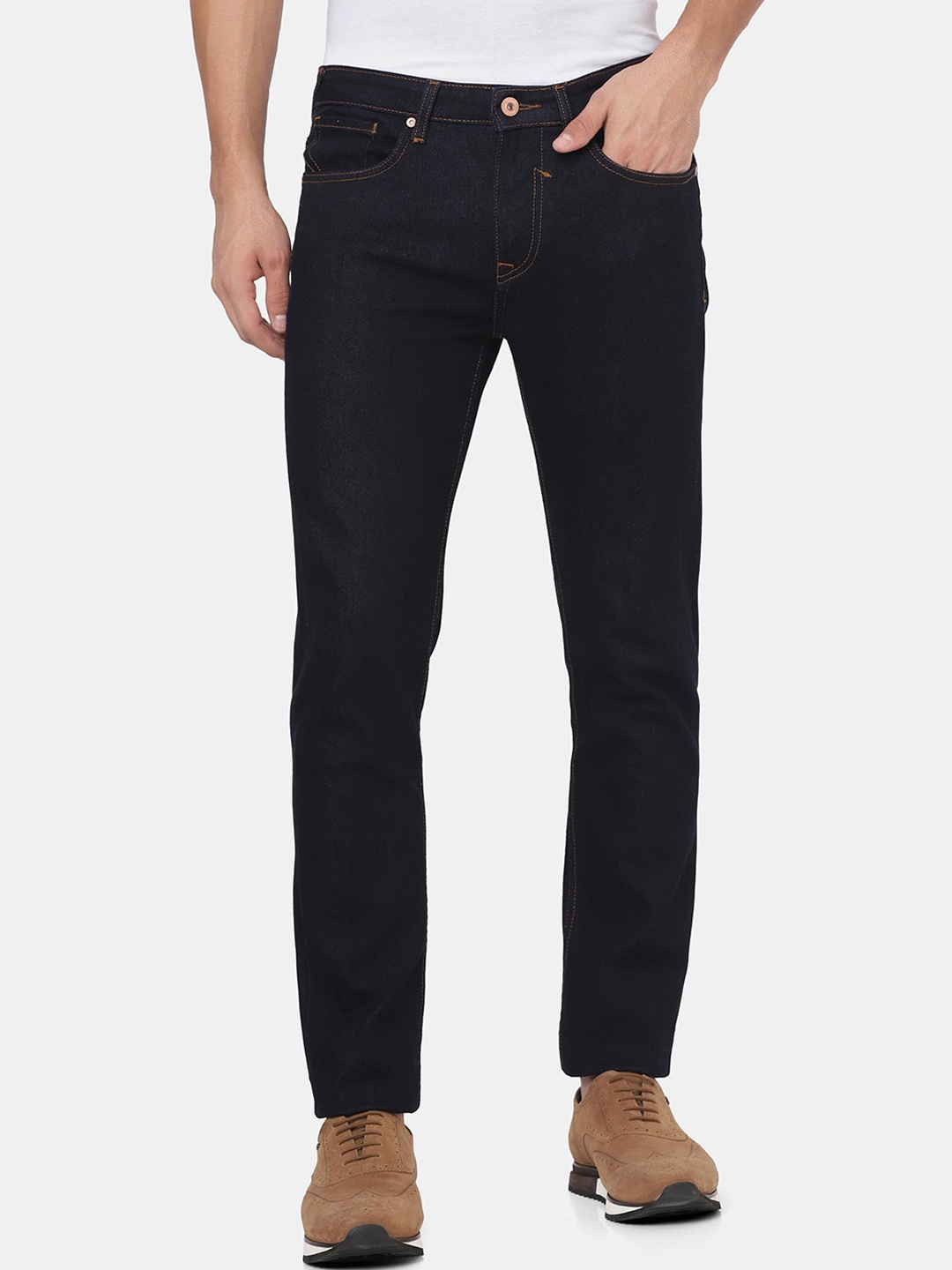 

Blackberrys Men Navy Blue Slim Fit Jeans