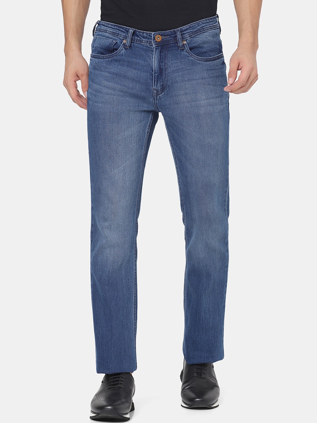 

Blackberrys Men Blue Slim Fit Heavy Fade Jeans