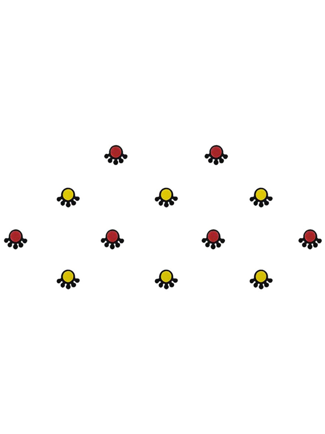 

Comet Busters Set Of 12 Bindi Sindoor, Multi