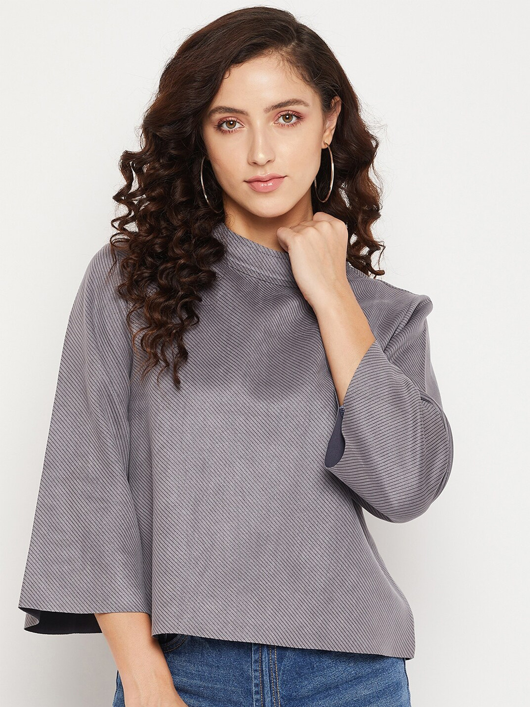 

Madame Mauve Striped Top