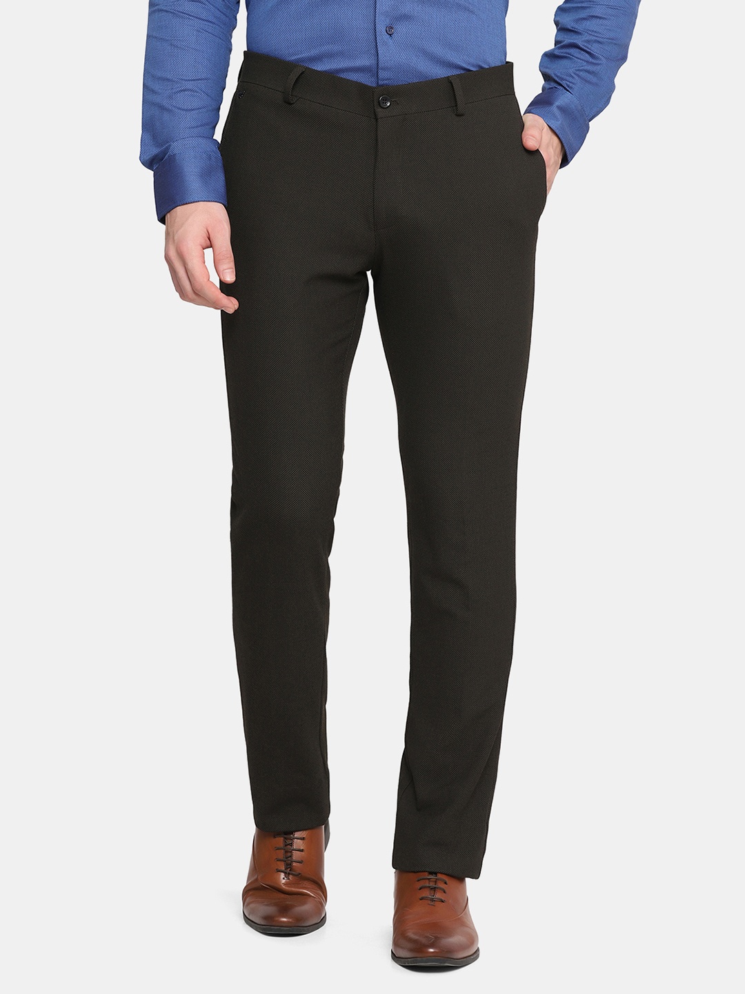 

Blackberrys Men Black Skinny Fit Trouser