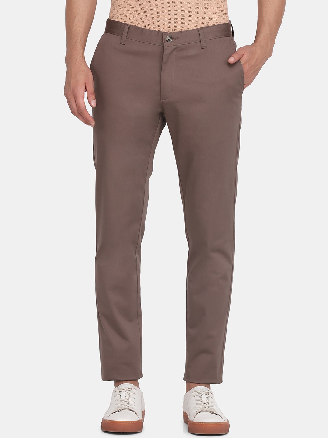 

Blackberrys Men Khaki Skinny Fit Trouser