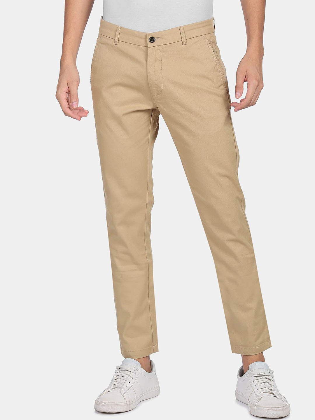 

Arrow Sport Men Brown Slim Fit Trousers