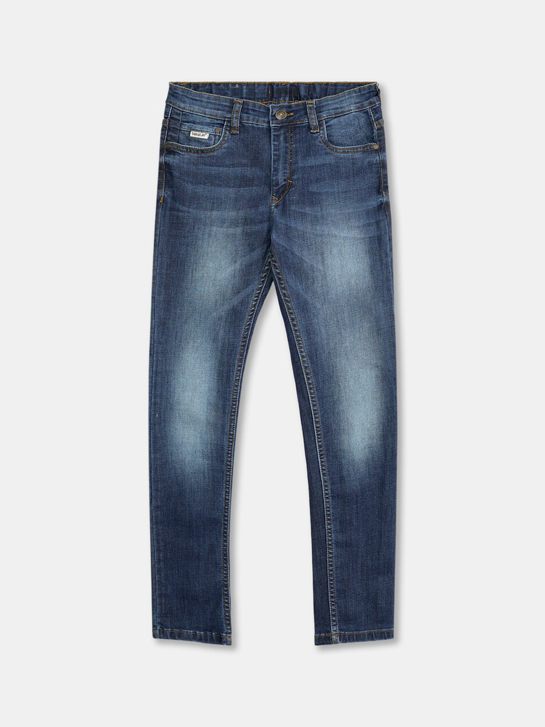 

R&B Boys Blue Low Distress Light Fade Jeans