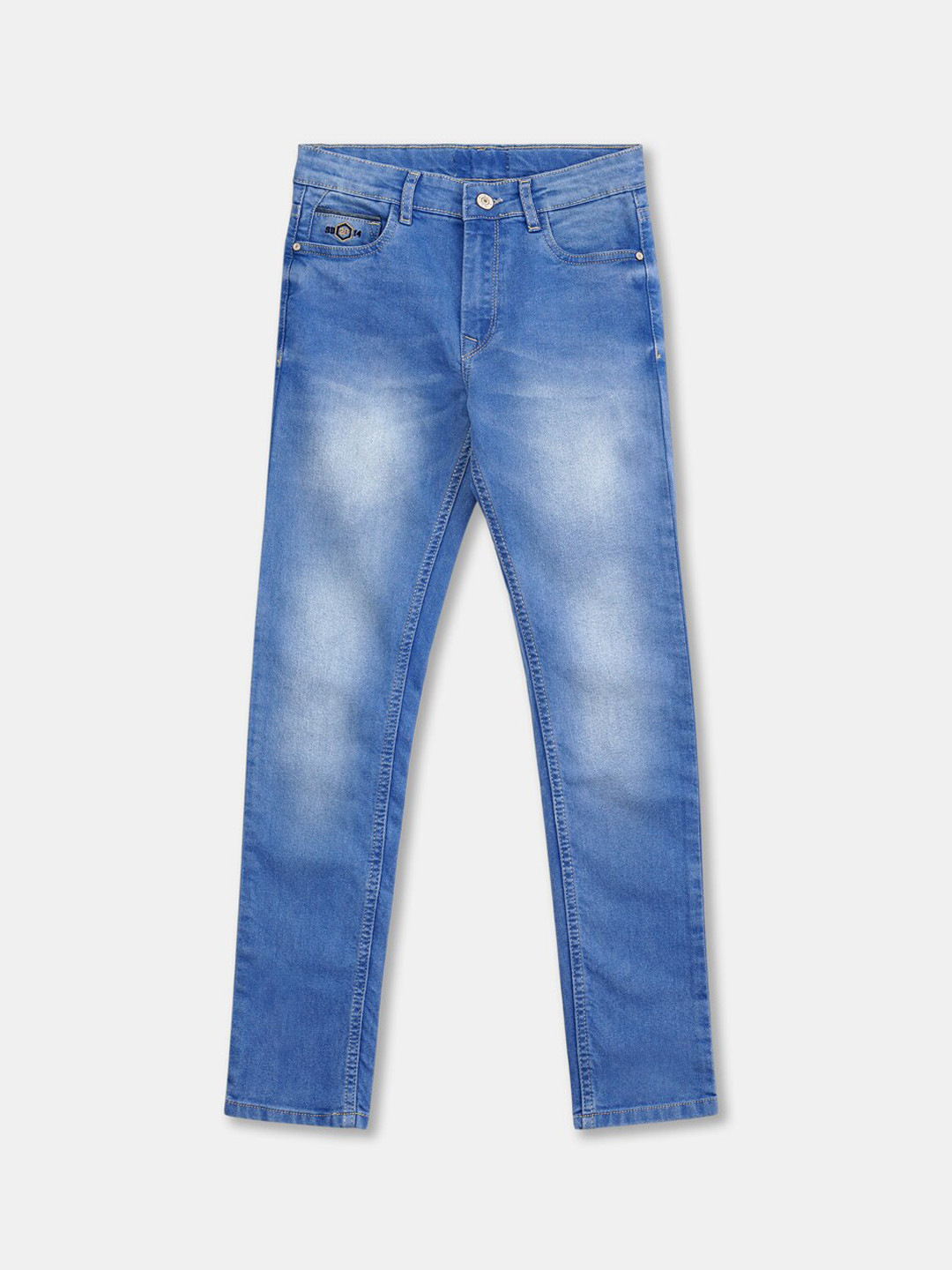

R&B Boys Light Fade Jeans, Blue