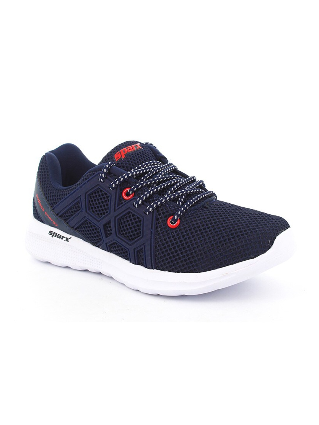 

Sparx Men Navy Blue Textile Running Non-Marking Shoes