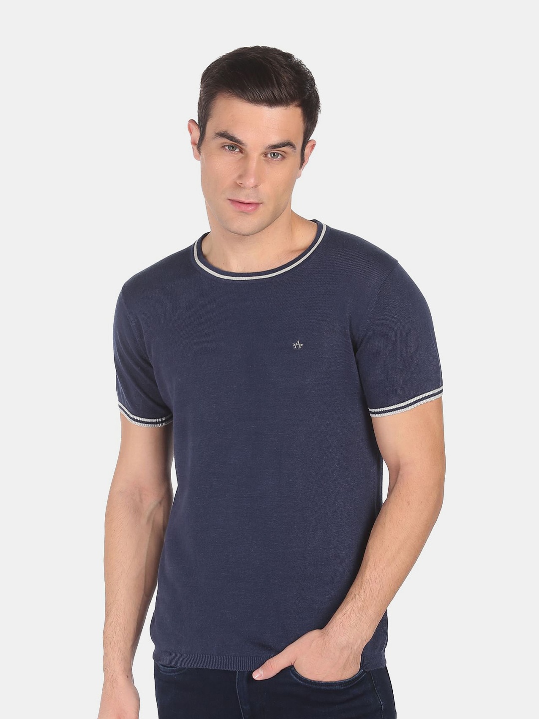 

Arrow Men Blue T-shirt