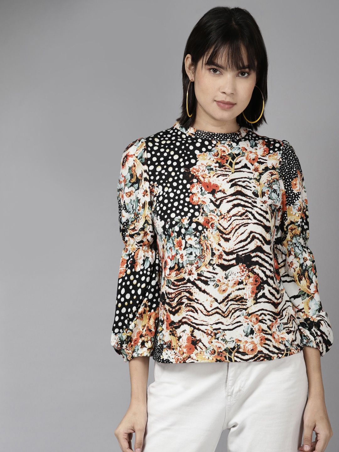 

Aarika Multicoloured Print Top, Multi