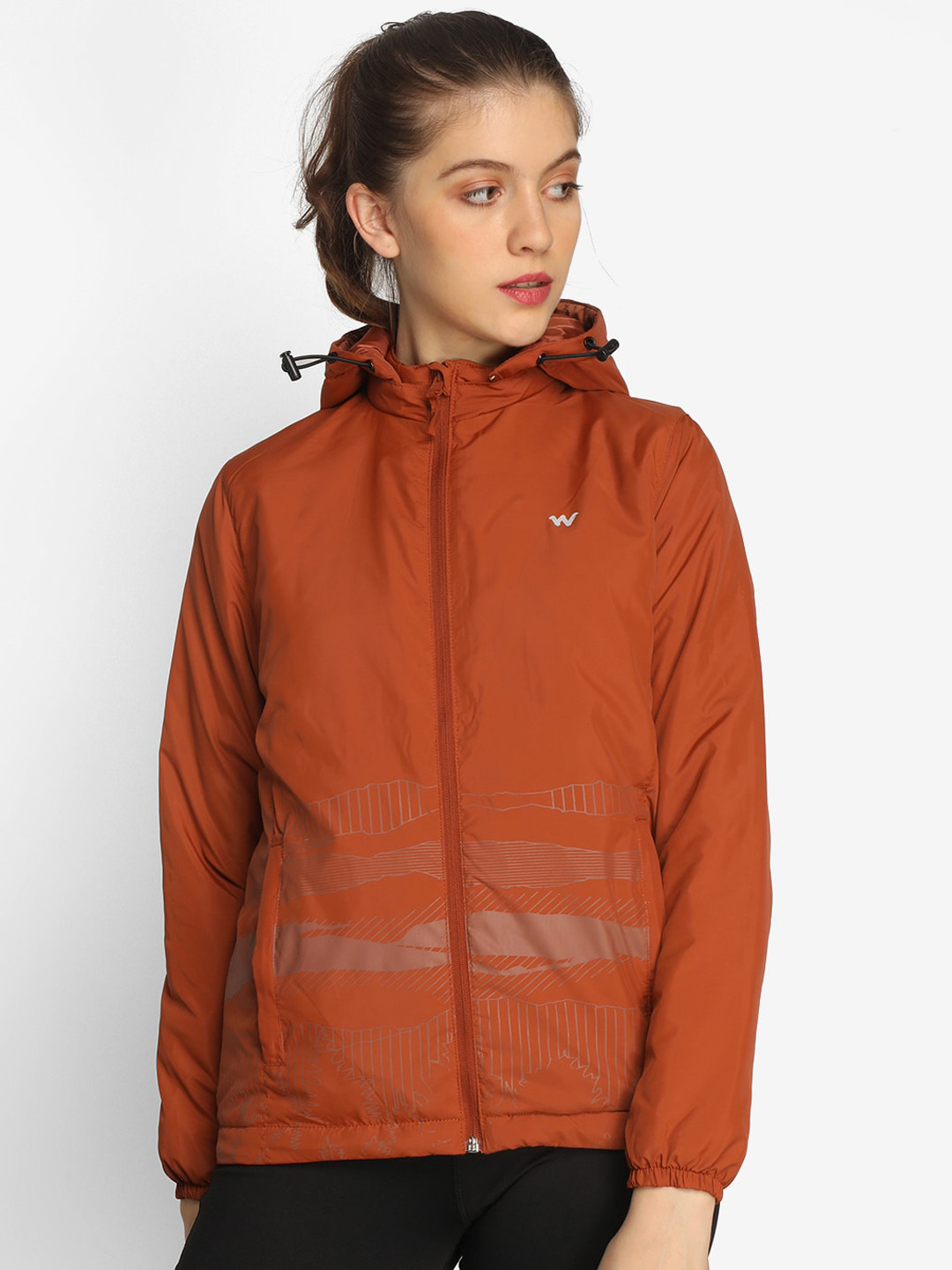

Wildcraft Women Rust Lightweight Outdoor Sporty Jacket