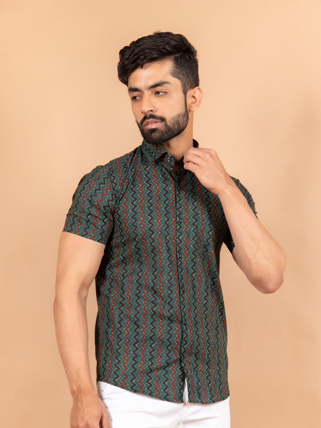 

Tistabene Men Multicoloured Comfort Printed Casual Shirt, Multi