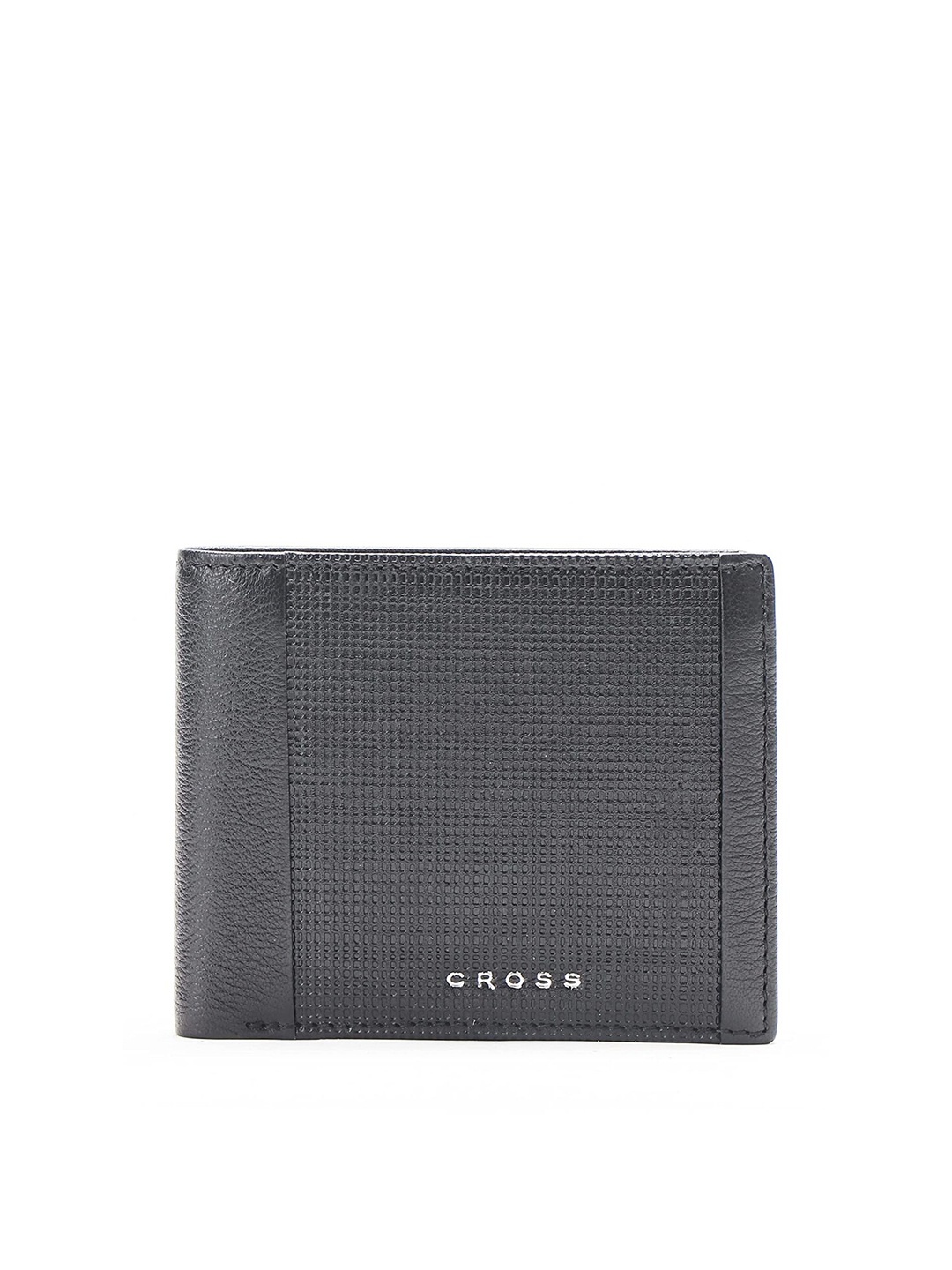

Cross Men Textured Leather Two Fold Wallet, Black