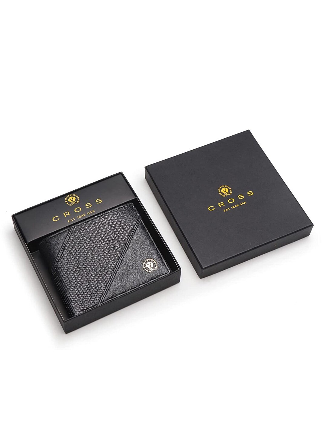 

Cross Men Leather Two Fold Wallet, Black