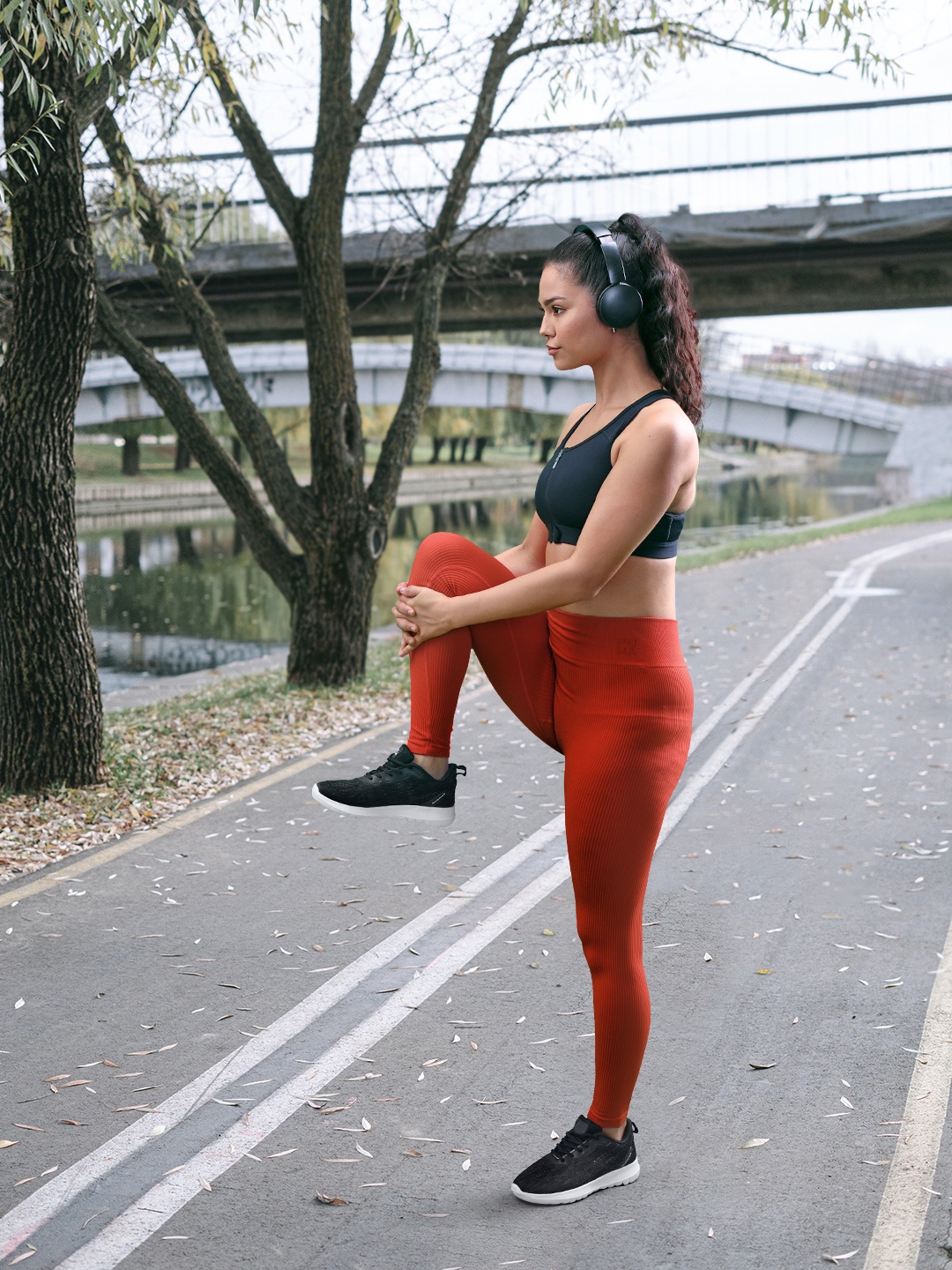 

Puma Women Red Infuse evoKNIT Leggings
