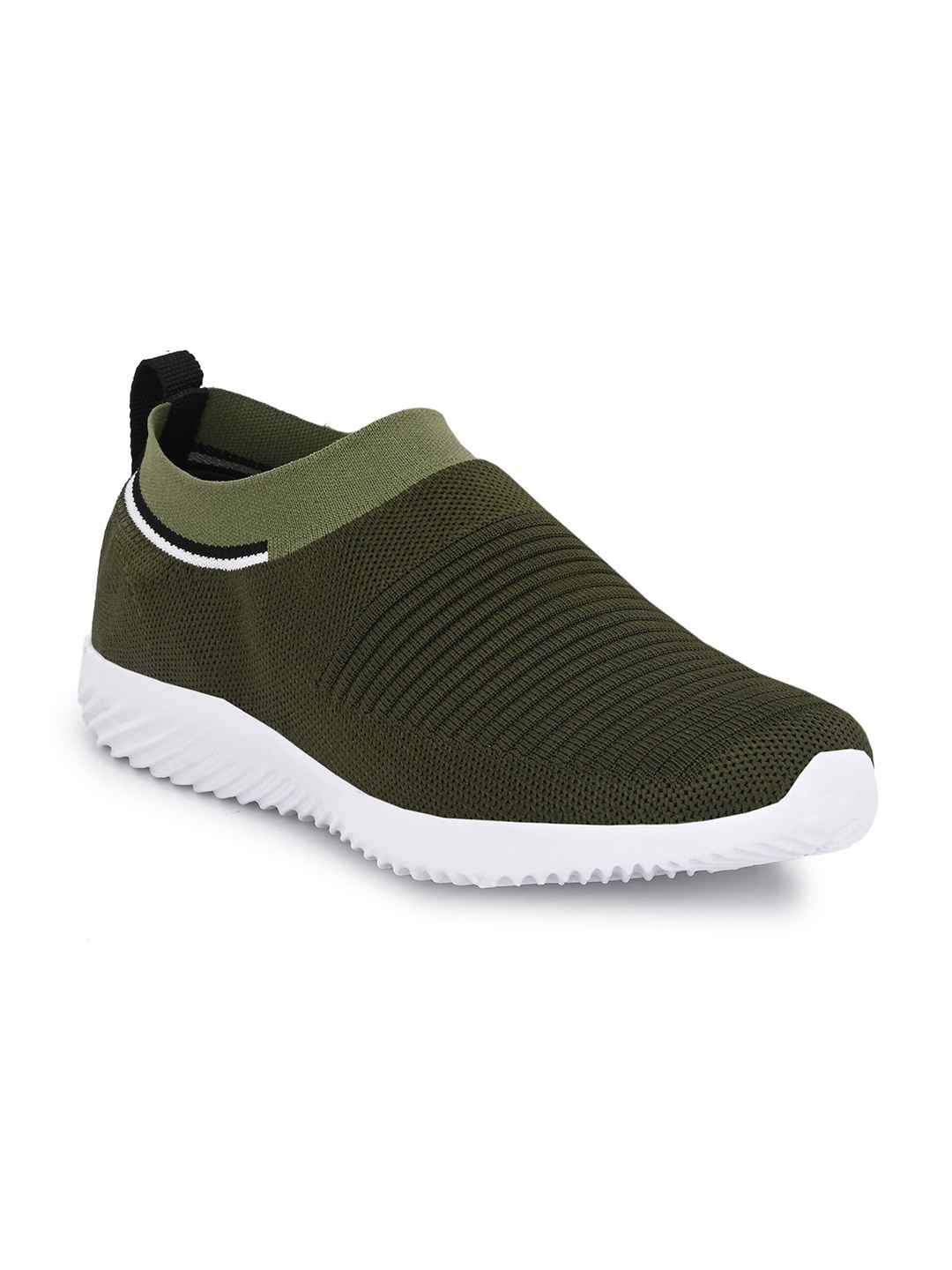 

OFF LIMITS Women Mesh Mid top Non-Marking Slip On Walking Shoes, Olive