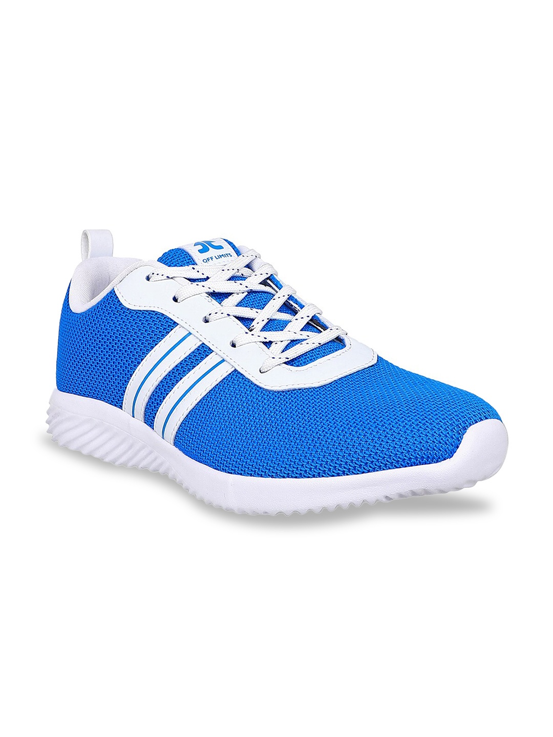 

OFF LIMITS Women Mesh Mid top Non-Marking Lace Up Running Shoes, Blue