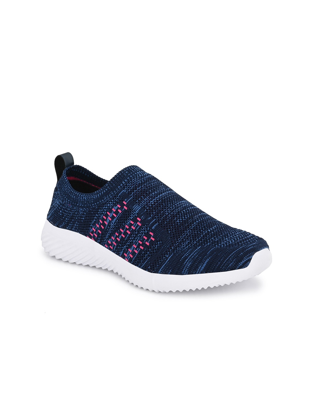 

OFF LIMITS Women Mesh Mid Top Non-Marking Slip On Walking Shoes, Navy blue