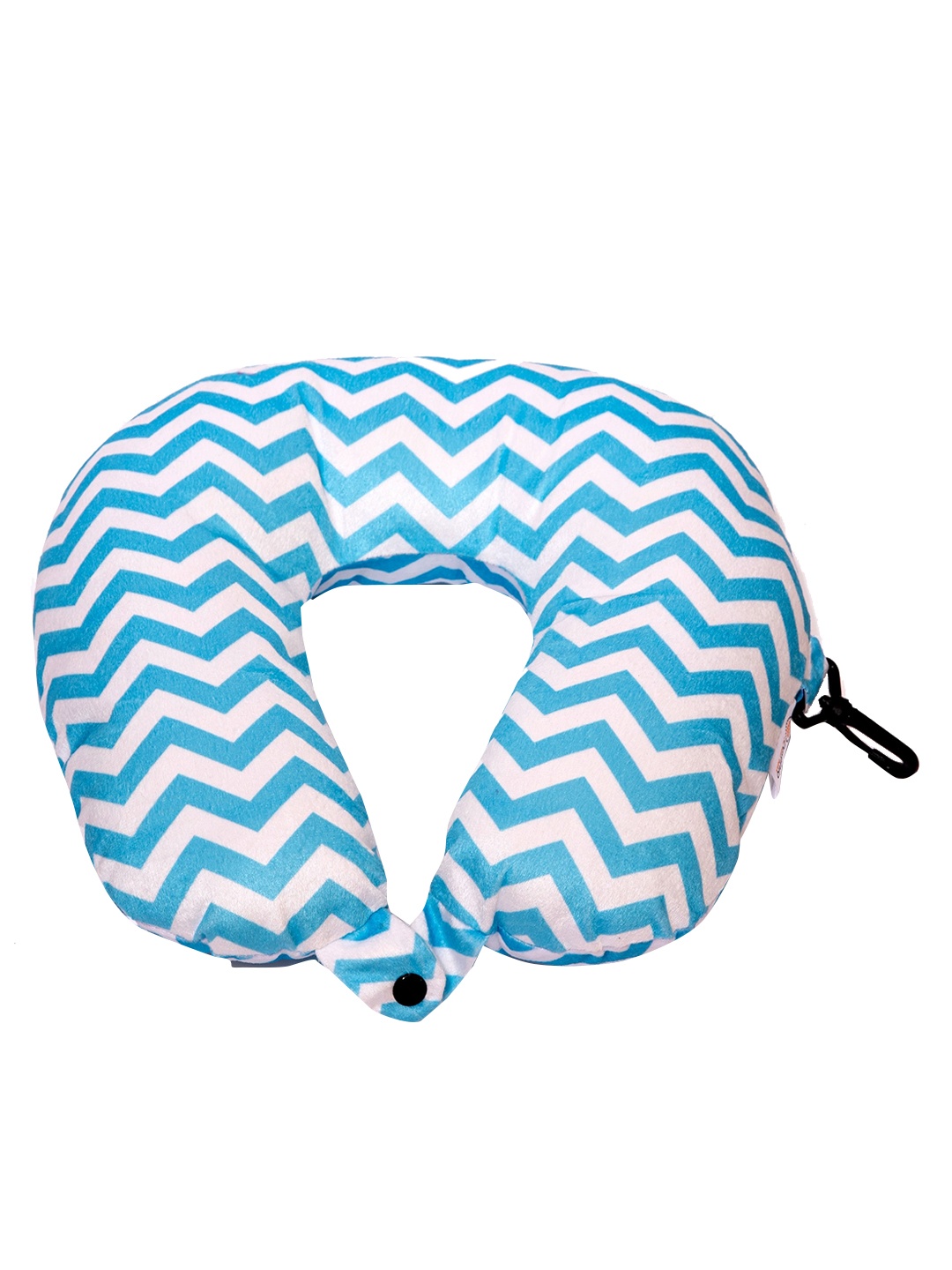 

Destinio Blue & White Printed Cotton Neck Pillow