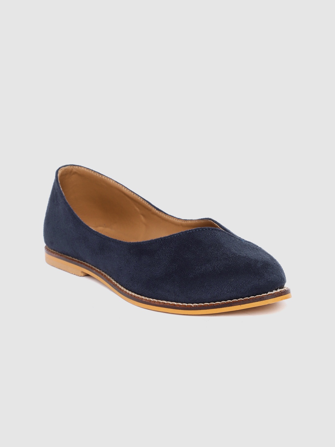 

Ekta Women Navy Blue Ballerinas Flats