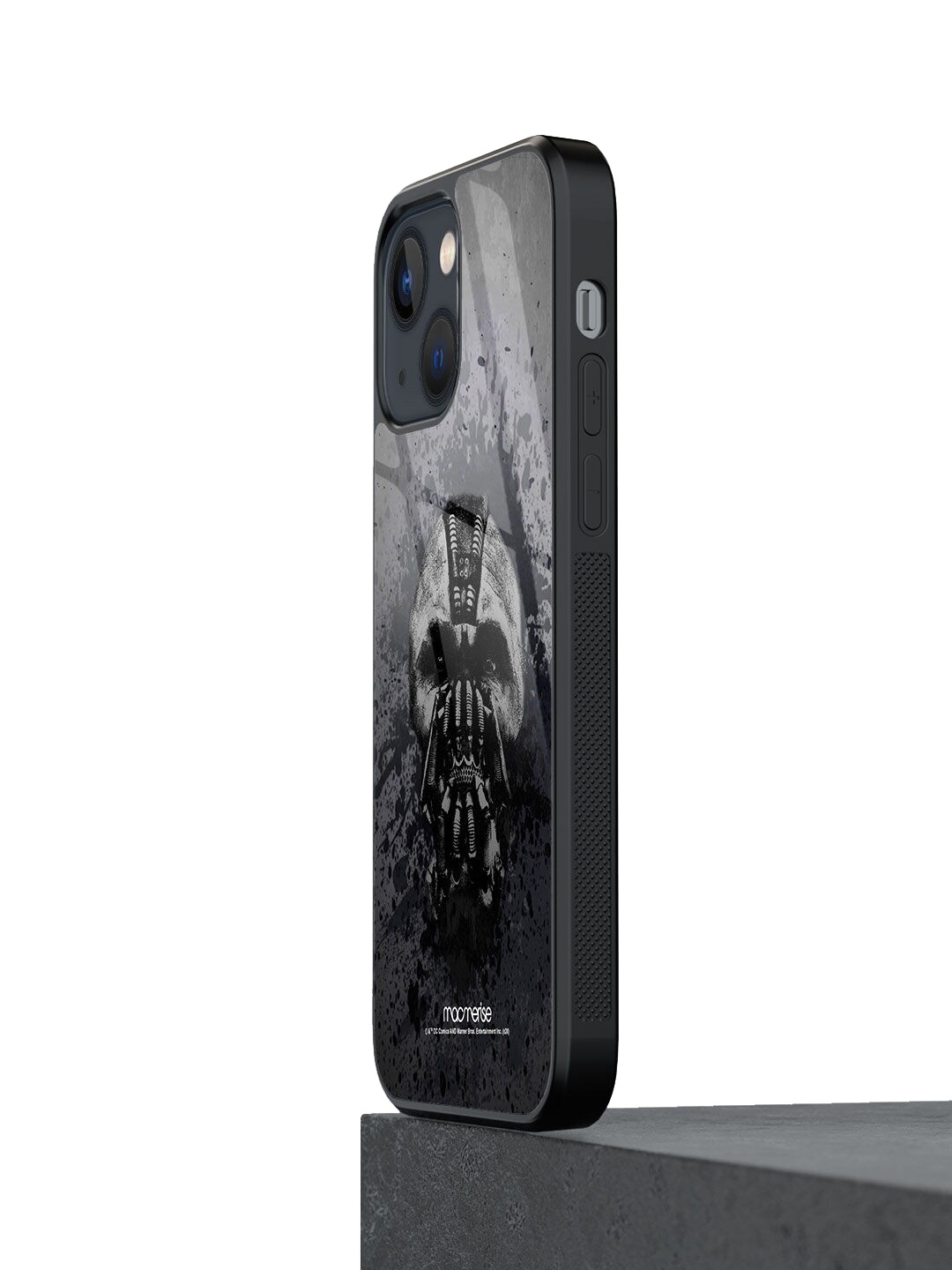 

macmerise Black Printed Bane Is Watching iPhone 13 Mini Back Case