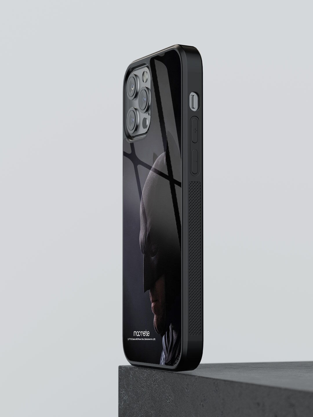 

macmerise Black Printed Brutal Batman iPhone 13 Pro Max Back Case