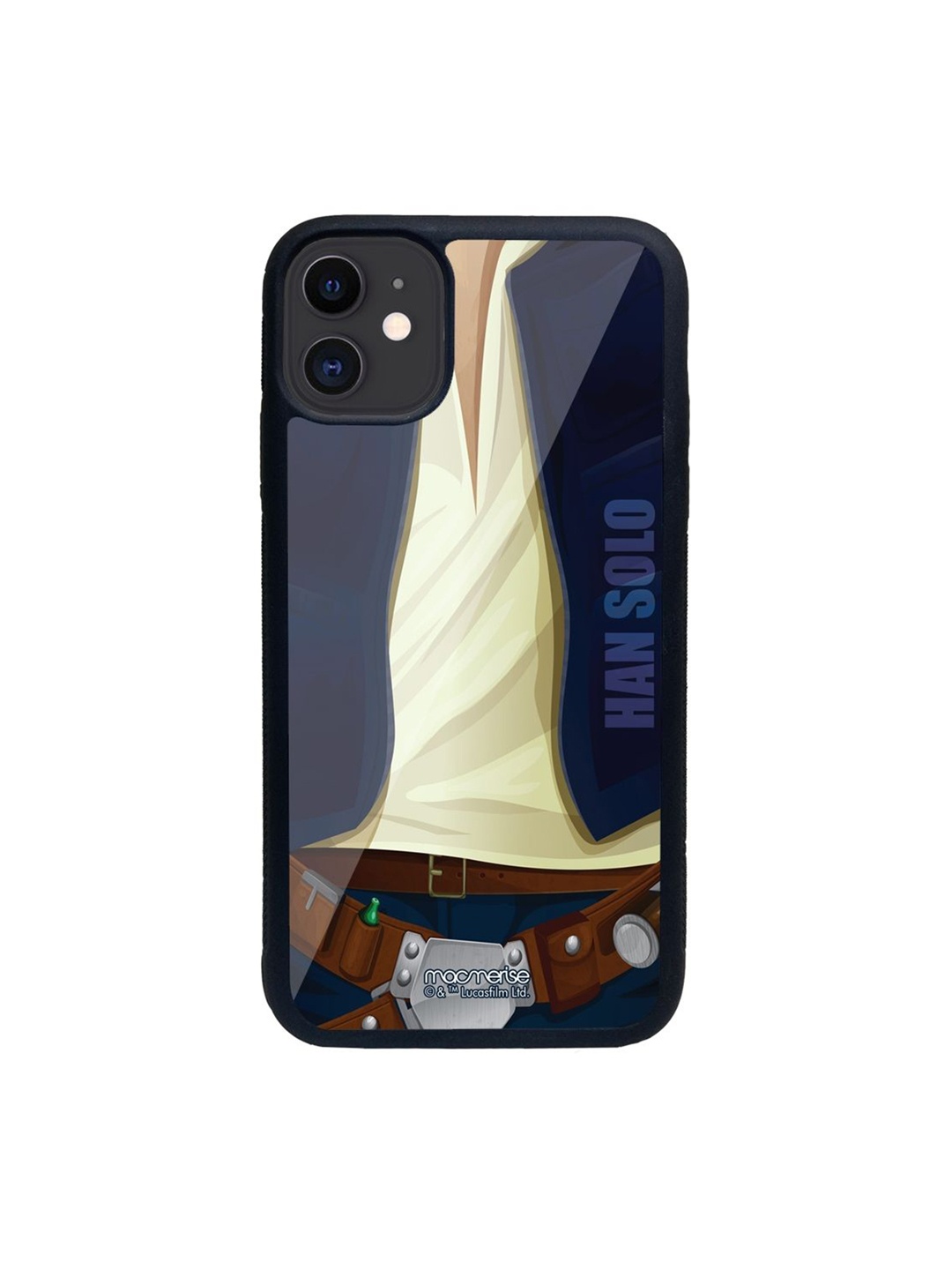 

macmerise Blue Printed Attire Han iPhone 11 Back Case