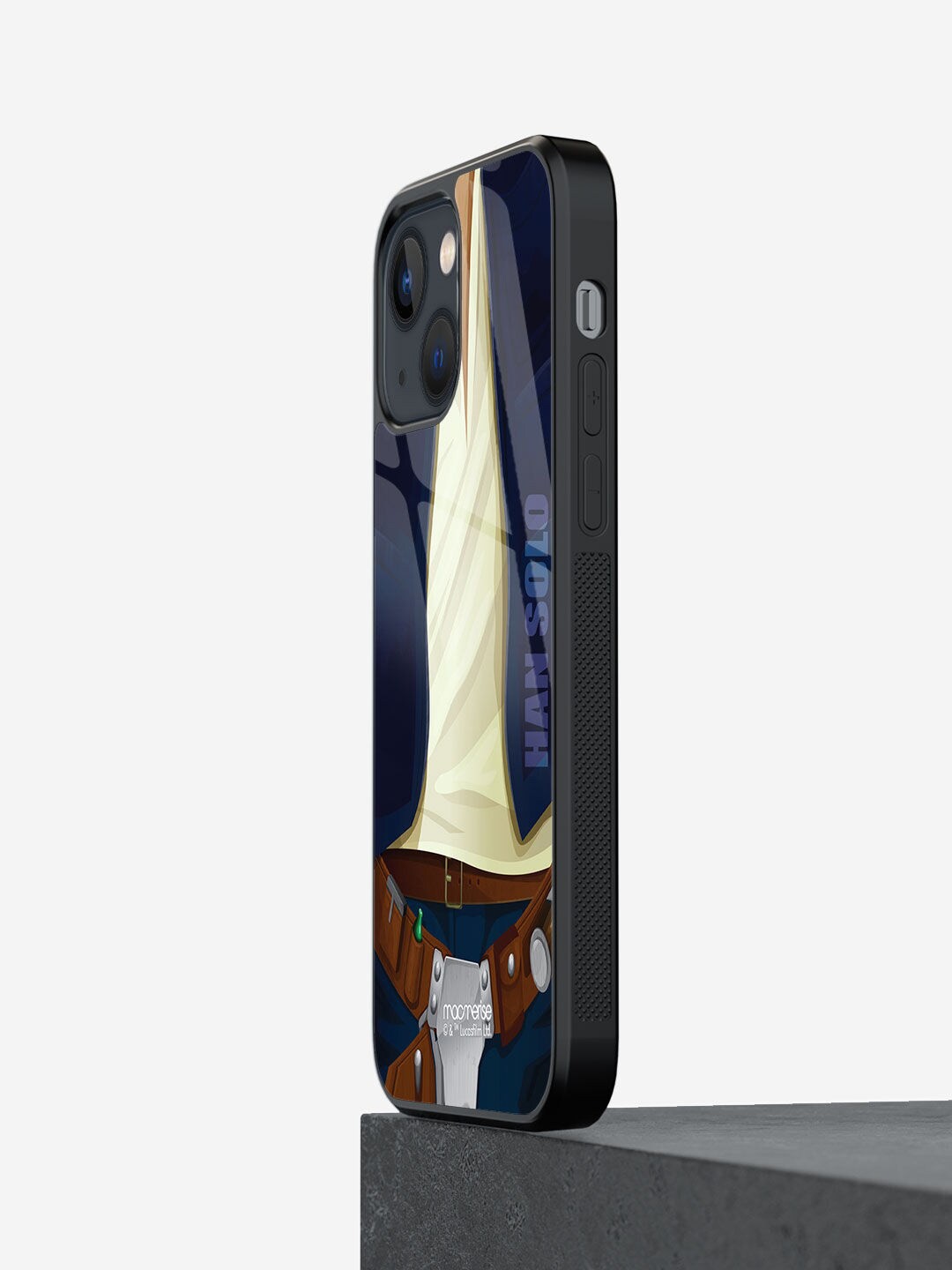 

macmerise Blue Printed Attire Han iPhone 13 Back Case