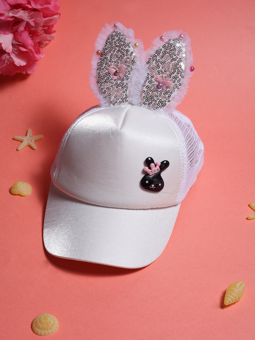 

Babymoon Unisex Kids Baseball Cap, White
