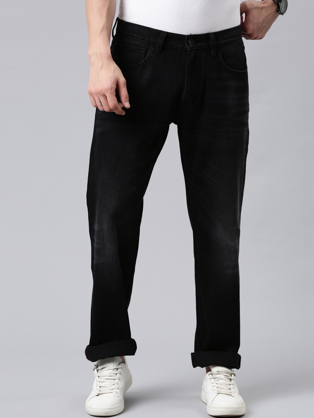 

American Bull Men Black Jeans