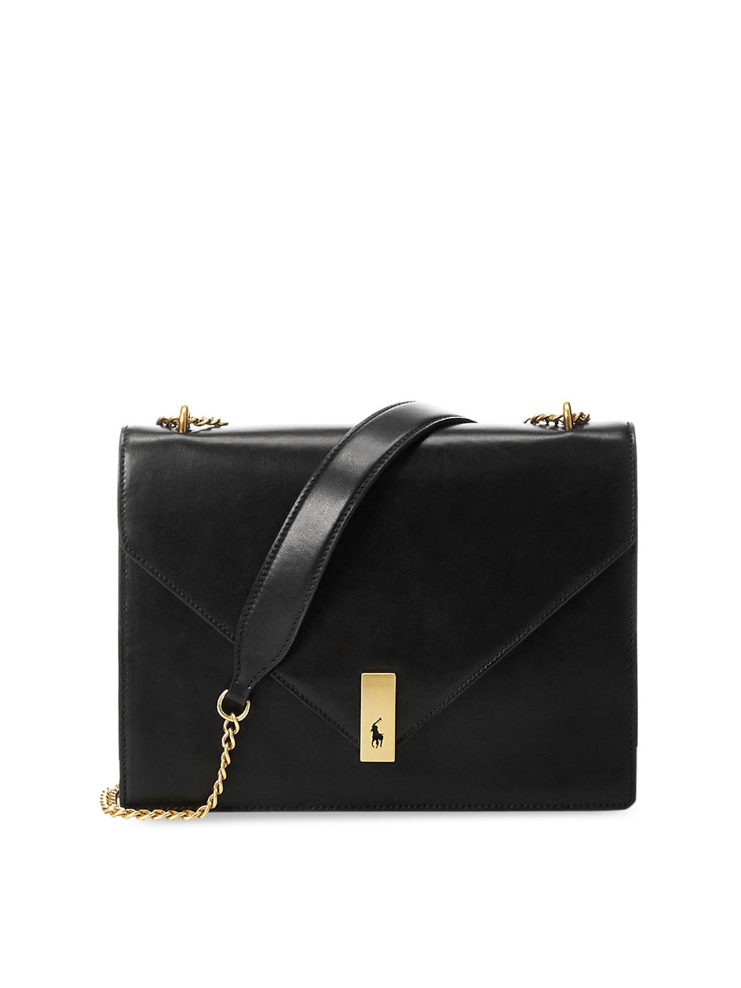 

Polo Ralph Lauren Women Black Solid Sling Bag