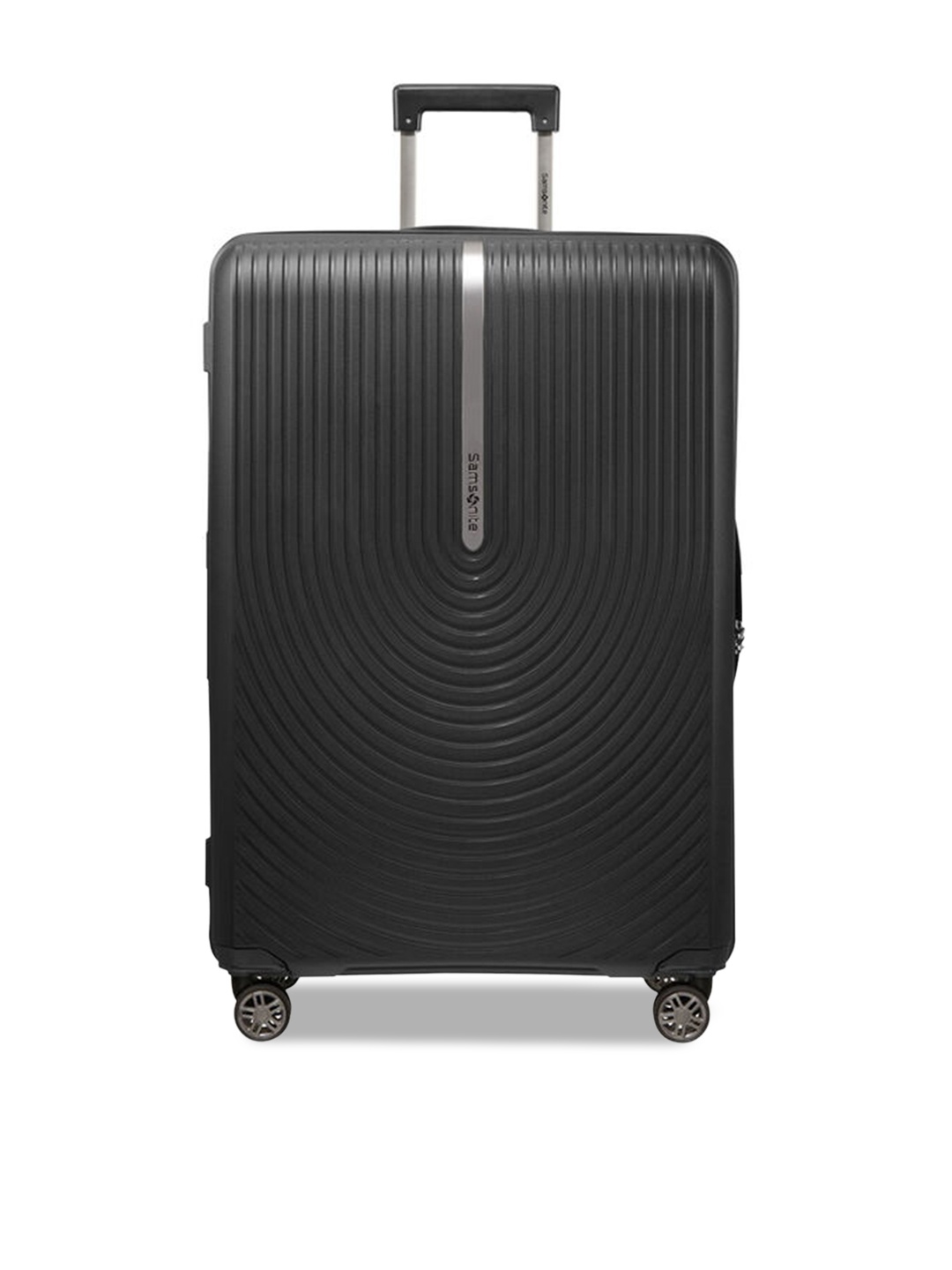 

Samsonite HI-FI SPINNER Textured Hard Large Trolley Suitcase - 75 cm, Black